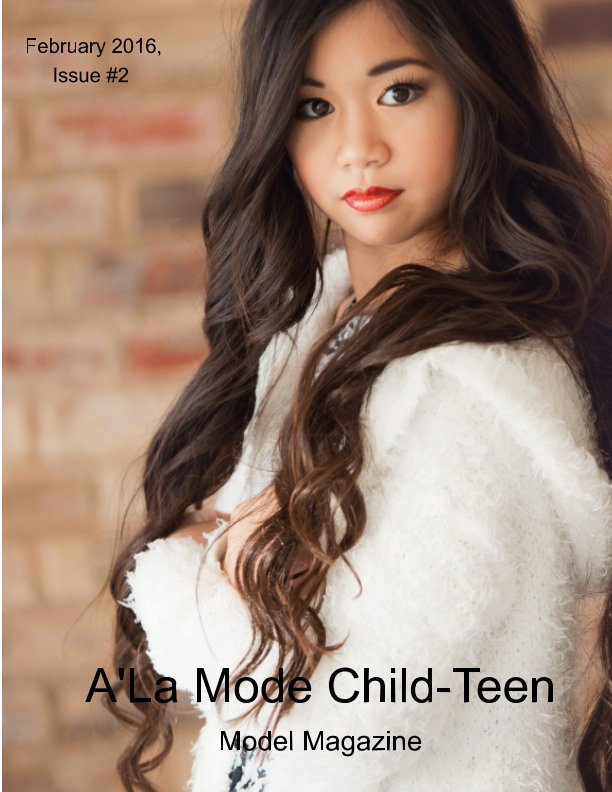 View A'La Mode Child-Teen Model Magazine by Tasha Walker-Carroll