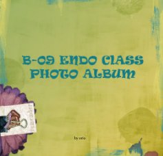 B-09 ENDO CLASS PHOTO ALBUM book cover