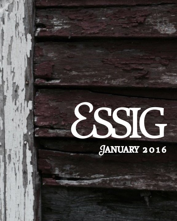 Bekijk ESSIG Magazine op ESSIG WINTER 2016
