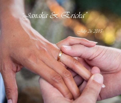 "Janaka & Ericka" book cover