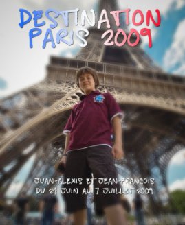 Destination Paris 2009 book cover