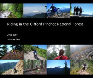 Riding in the Gifford Pinchot National Forest book cover