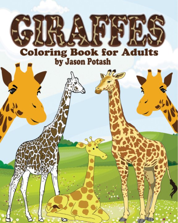 Giraffes Coloring Book for Adults nach Jason Potash anzeigen