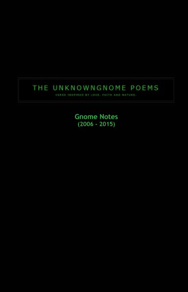 Bekijk The Unknowngnome Poems - Gnome Notes (2006-2015) (Hardcover) op S. Sullivan, tug