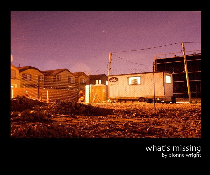 View what's missing by dionne wright by dionne wright