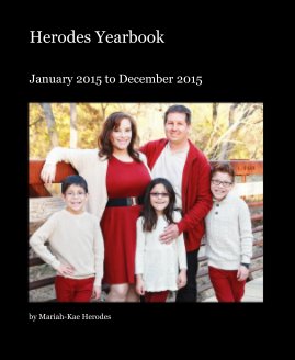 Herodes 2015 Yearbook book cover