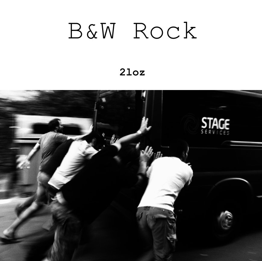 View B&W Rock by 2loz