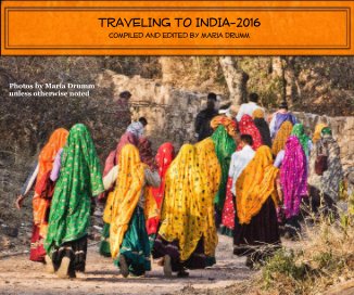 TRAVELING TO INDIA-2016 Compiled and edited by Maria Drumm book cover