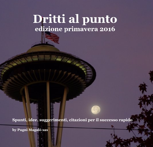 Ver Dritti al punto edizione primavera 2016 por Pugni Magalò sas