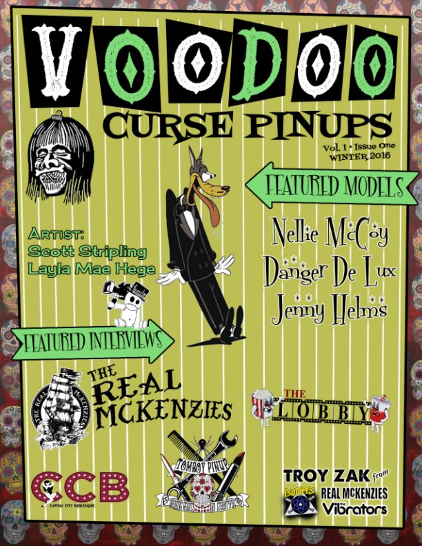 Bekijk Voodoo Curse Pinups op James T Warbington