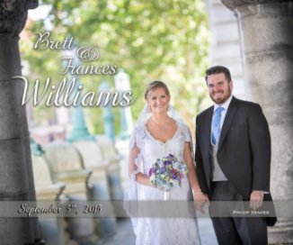 Williams Wedding Proof book cover