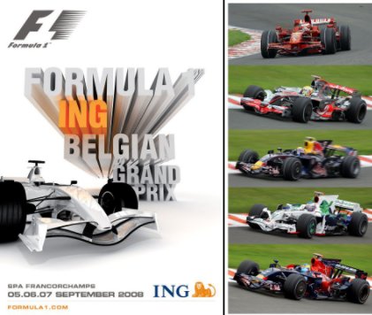 Belgian GP Formula 1 -  2008 book cover