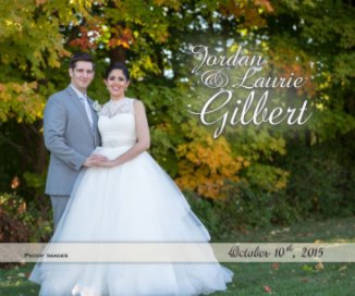 Gilbert Wedding Proof book cover