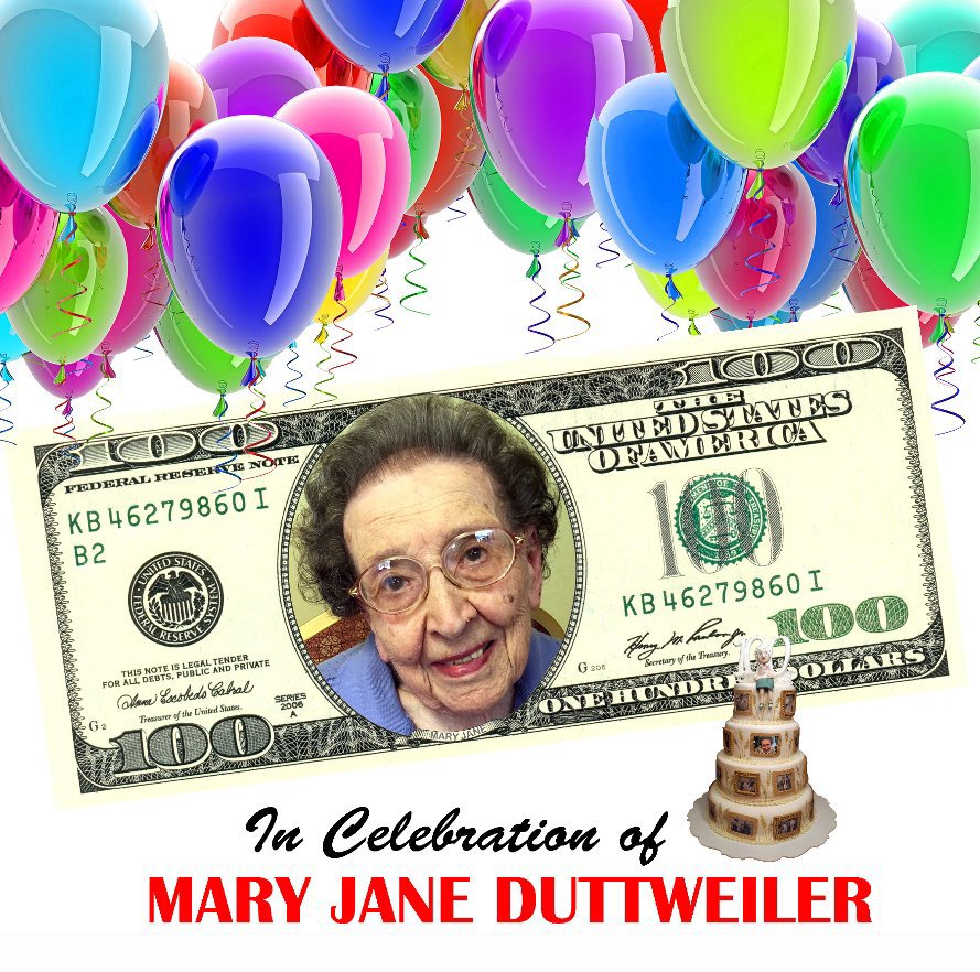 Bekijk Mary Jane Duttweiler's 100th Birthday op Ron Nash
