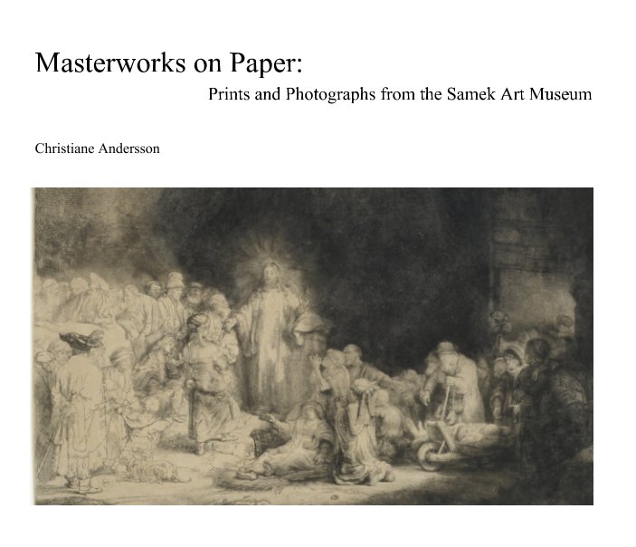 View Masterworks on Paper by Christiane Andersson