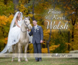 Walsh Wedding Proof book cover