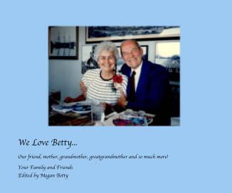 We Love Betty... book cover