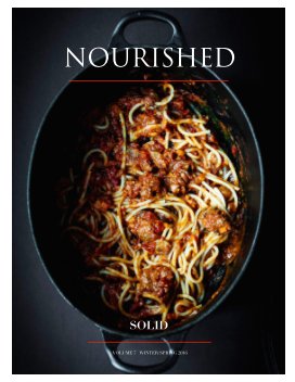 NOURISHED - Winter 2016 book cover