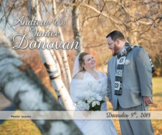Donovan Wedding Proof book cover