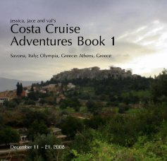 jessica, jace and val's Costa Cruise Adventures Book 1 book cover