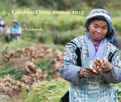 Guizhou China Scenes 2015 book cover