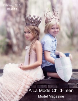 A'La Mode Child-Teen Model Magazine book cover