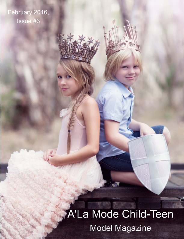 Ver A'La Mode Child-Teen Model Magazine por Tasha Walker-Carroll