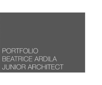 Architect Portfolio book cover