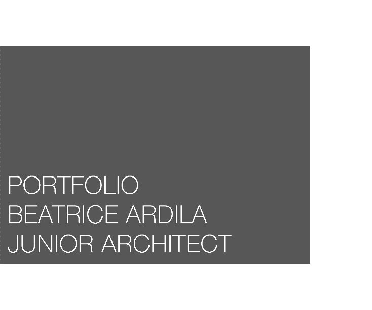 Ver Architect Portfolio por Beatrice Ardila