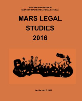 Mars Legal Studies 2016 book cover