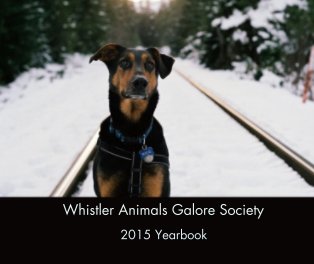 Whistler Animals Galore Society book cover