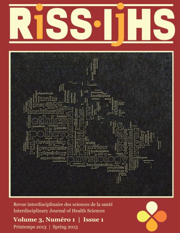 Ver RISS-IJHS Volume 3, Numéro 1 | Issue 1 por RISS-IJHS