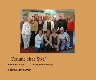 “ Comme chez Swa” book cover