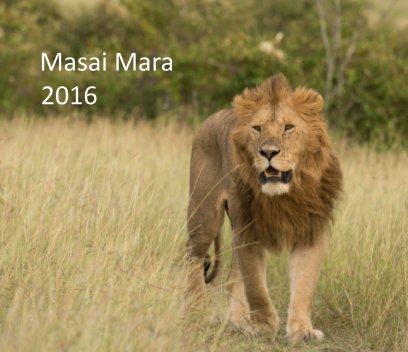 Masai Mara 2016 book cover