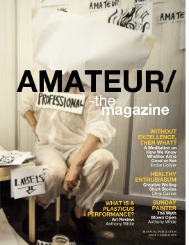 Amateur/Professional - the magazine book cover