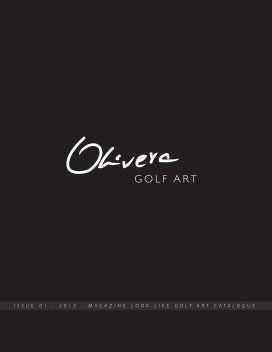Olivera GolfArt Catalogue 2015 book cover