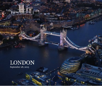 LONDON September 28, 2015 book cover