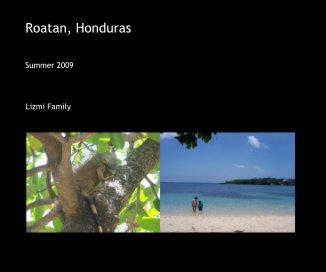 Roatan, Honduras book cover