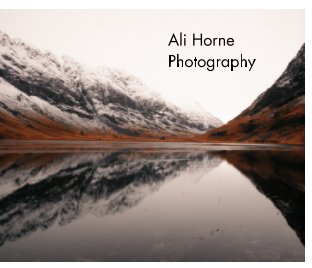 Ali Horne Photography book cover