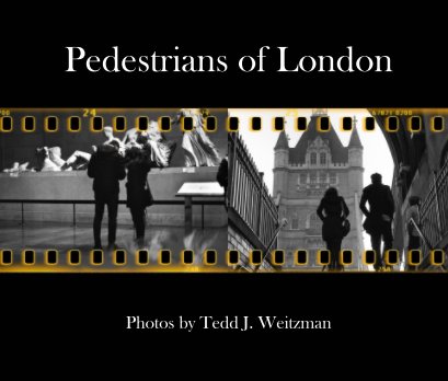 Pedestrians of London: Hardcover book cover