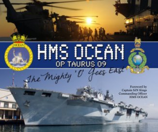 HMS OCEAN - Op Taurus 09 book cover