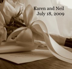 Karen and Neil July 18, 2009 book cover
