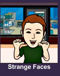 Strange Faces book cover