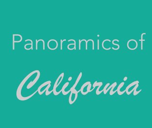 Panoramics of California book cover