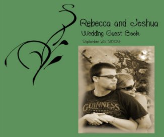 Becky and Josh Wedding Guest Book book cover