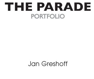 THE PARADE Portfolio book cover
