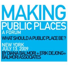 MAKING PUBLIC PLACES Twitter Forum book cover
