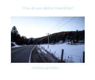 How do you define friendship? book cover