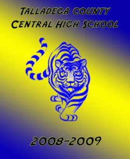 Talladega County Central Yearbook book cover
