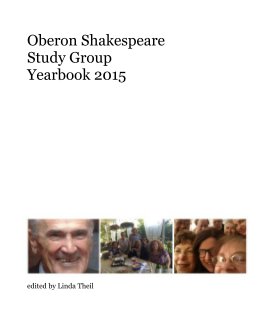 Oberon Shakespeare Study Group Yearbook 2015 book cover